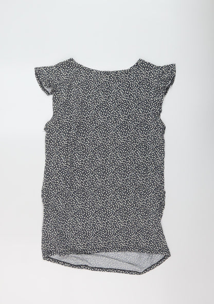 Womens UK Size M H&M Multicoloured Basic Blouse