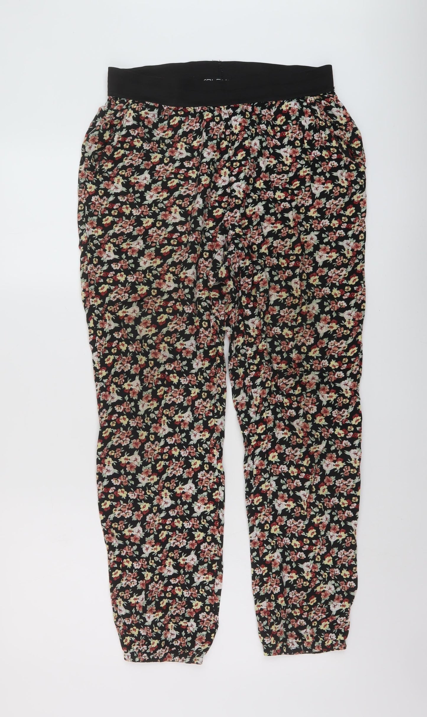 Womens UK Size 12 Select Regular Fit  Multicoloured Trousers