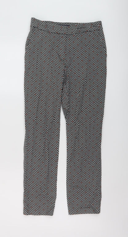 Womens UK Size 8 Marks and Spencer Regular Fit  Black Trousers