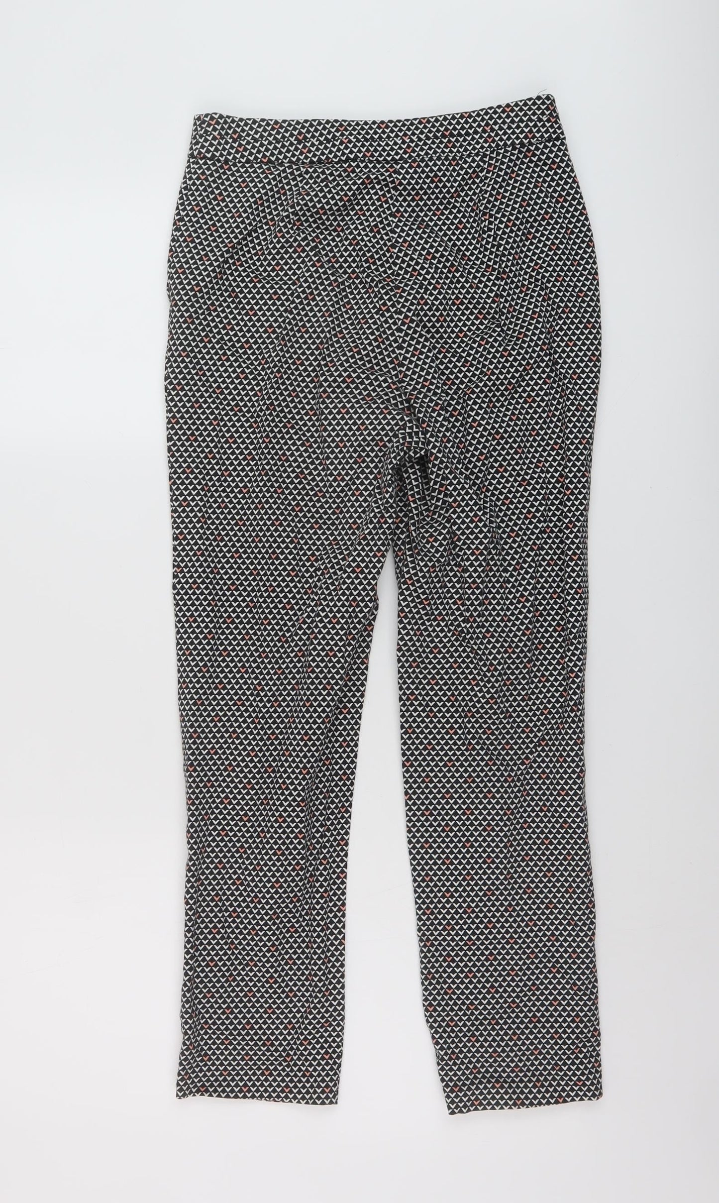 Womens UK Size 8 Marks and Spencer Regular Fit  Black Trousers