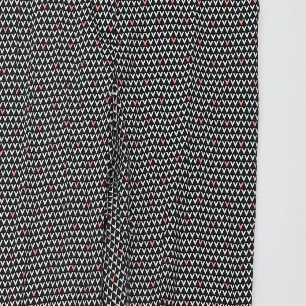 Womens UK Size 8 Marks and Spencer Regular Fit  Black Trousers