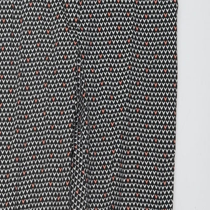 Womens UK Size 8 Marks and Spencer Regular Fit  Black Trousers
