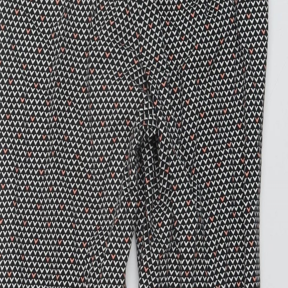 Womens UK Size 8 Marks and Spencer Regular Fit  Black Trousers