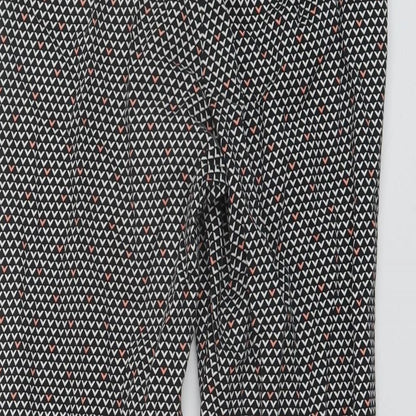 Womens UK Size 8 Marks and Spencer Regular Fit  Black Trousers
