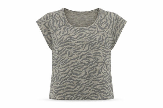 Womens UK Size M Klass Beige Basic T-Shirt