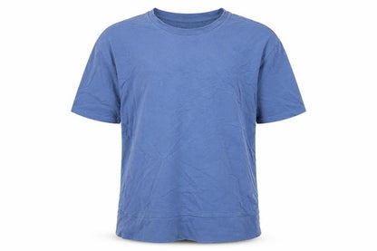 Next Boys Blue Cotton Basic T-Shirt Size 10 Years Crew Neck Pullover