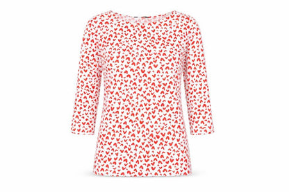 Womens UK Size 12 Marks and Spencer Red Basic T-Shirt