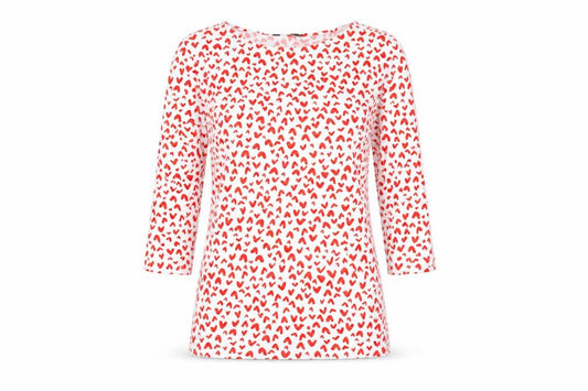 Womens UK Size 12 Marks and Spencer Red Basic T-Shirt