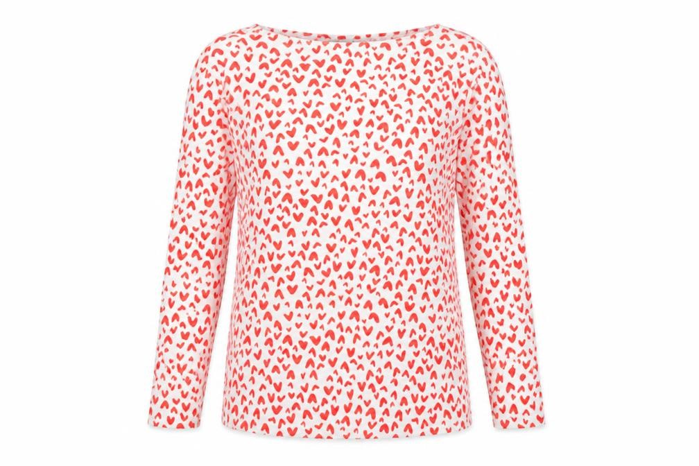 Womens UK Size 10 Marks and Spencer Red Basic T-Shirt