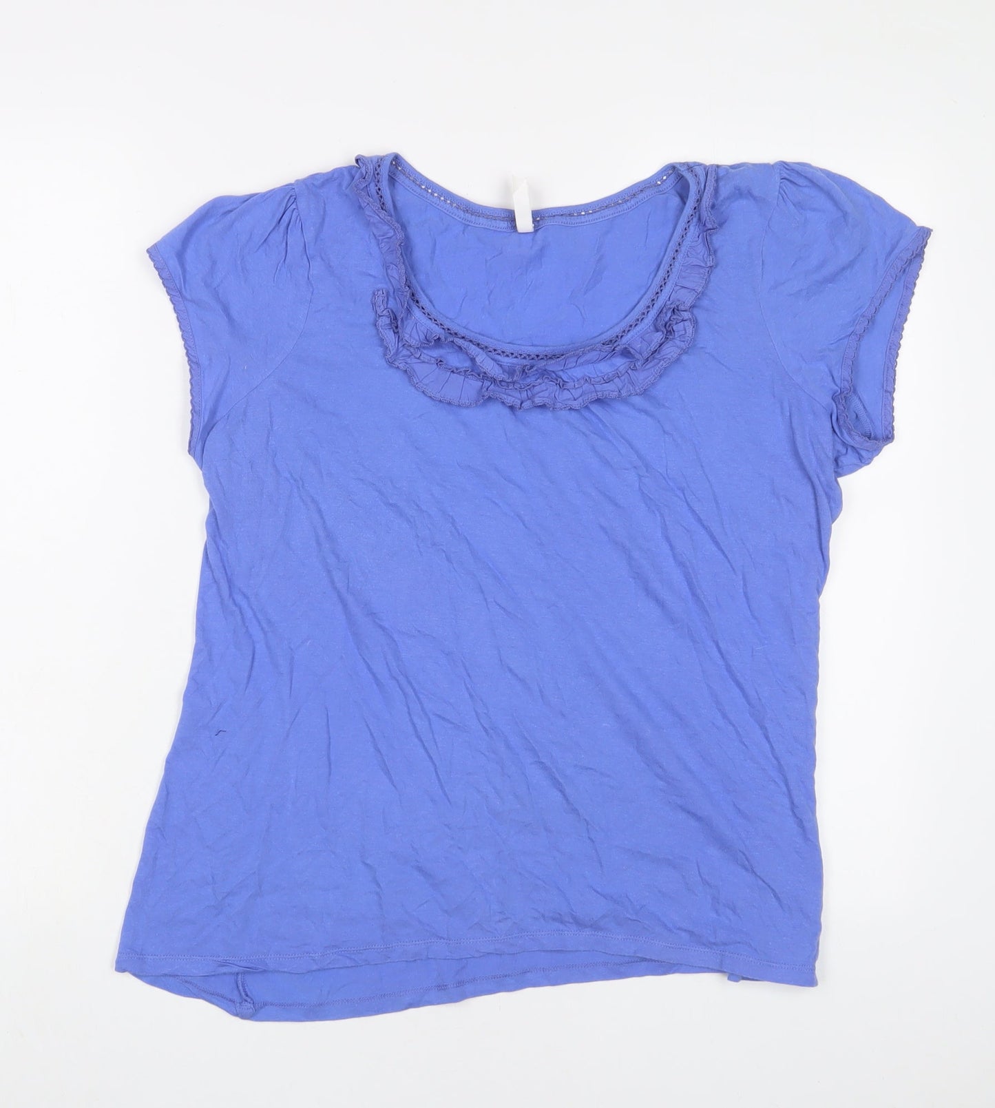 Womens UK Size 18 Marks and Spencer Purple Basic T-Shirt