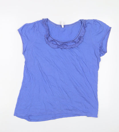 Womens UK Size 18 Marks and Spencer Purple Basic T-Shirt