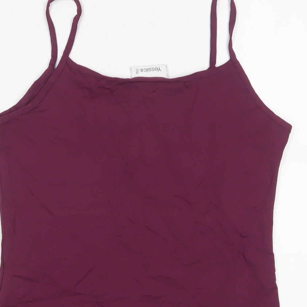 Womens UK Size M Yessica Purple Camisole Tank