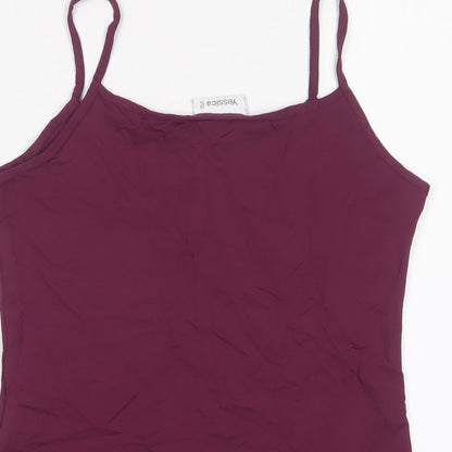 Womens UK Size M Yessica Purple Camisole Tank