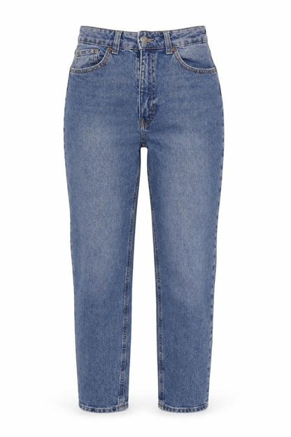 Womens UK Size 8 H&M Regular Fit Straight Blue Jeans