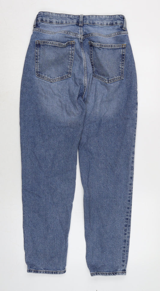 Womens UK Size 8 H&M Regular Fit Straight Blue Jeans