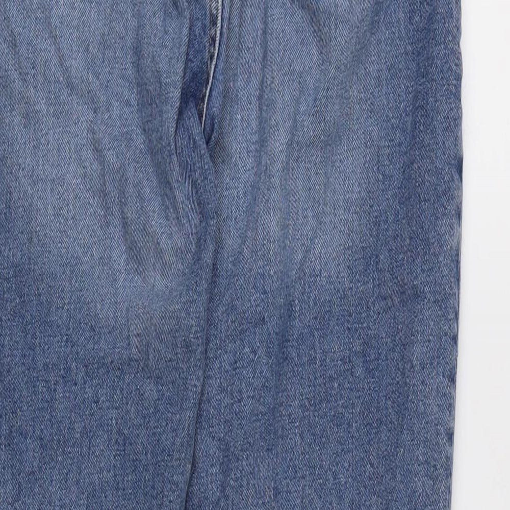Womens UK Size 8 H&M Regular Fit Straight Blue Jeans