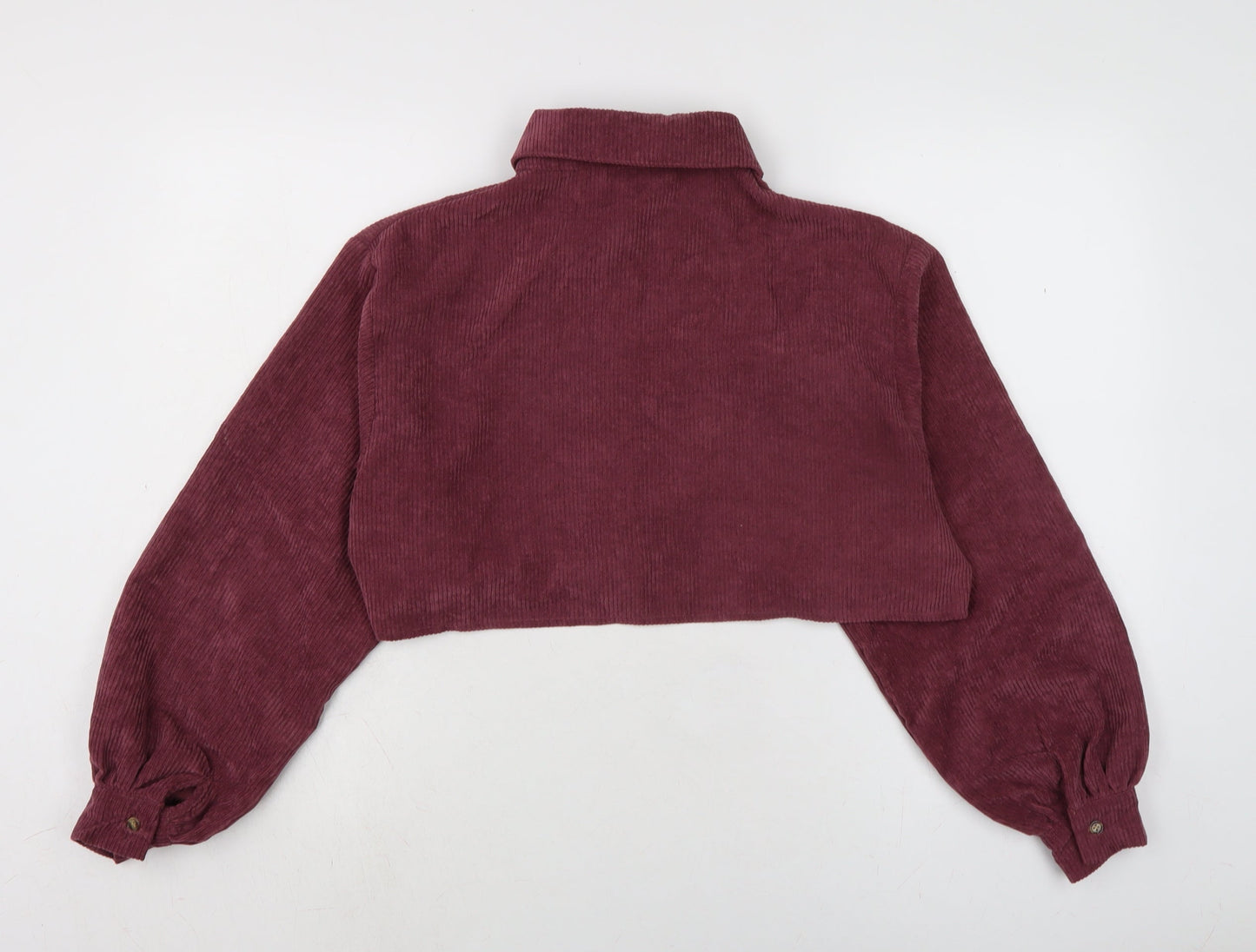 Nasty Gal Womens Purple Jacket Size 8 Button