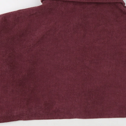 Nasty Gal Womens Purple Jacket Size 8 Button