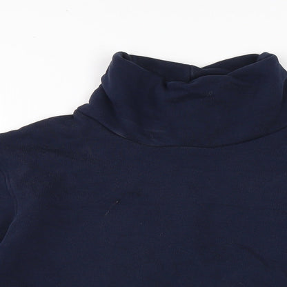 Womens UK Size 10 Marks and Spencer Blue Pullover Sweatshirt