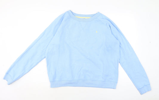 Womens UK Size 12 Jack Wills Blue Pullover Sweatshirt