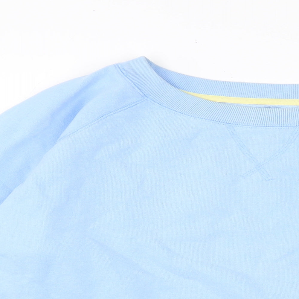 Womens UK Size 12 Jack Wills Blue Pullover Sweatshirt