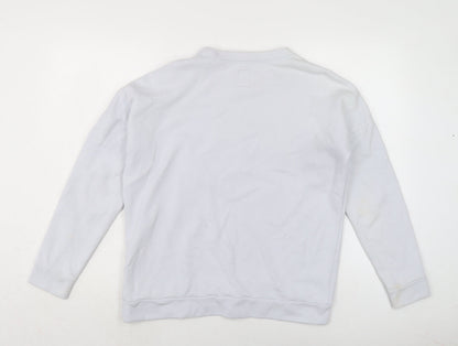Womens UK Size 8 Jack Wills Blue Pullover Sweatshirt