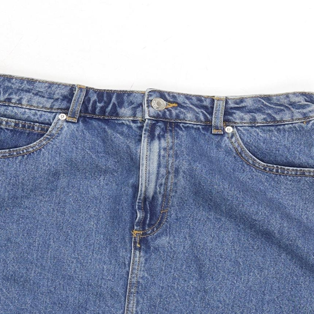 Womens UK Size 14 Denim & Co. A-Line  Skirt