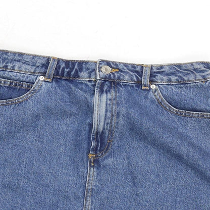Womens UK Size 14 Denim & Co. A-Line  Skirt