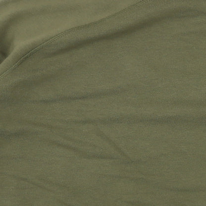 Reicoop Mens Green Cotton Pullover Sweatshirt Size S