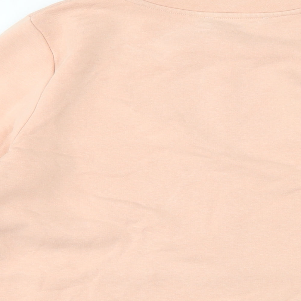 Womens UK Size M Marks and Spencer Orange Pullover Sweatshirt