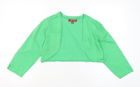 Womens UK Size L Monsoon Green Cardigan Jumper