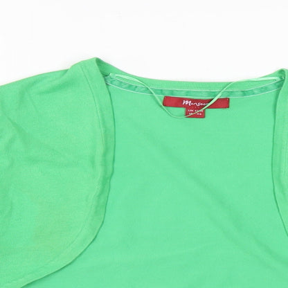 Womens UK Size L Monsoon Green Cardigan Jumper