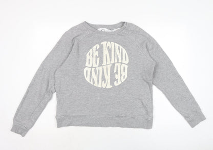Womens UK Size M NEXT Grey Pullover Sweatshirt