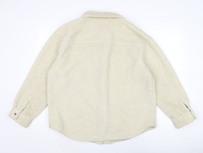 Womens UK Size L Divided Ivory Jacket
