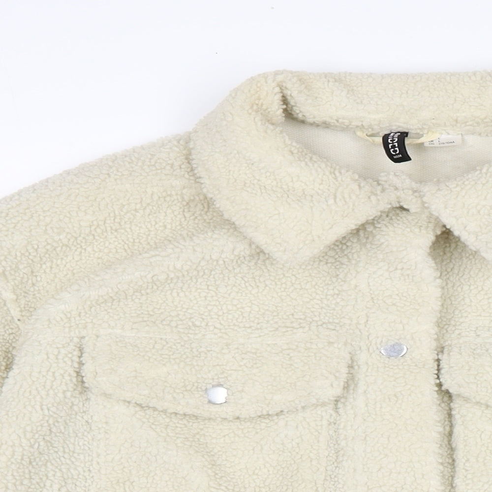 Womens UK Size L Divided Ivory Jacket