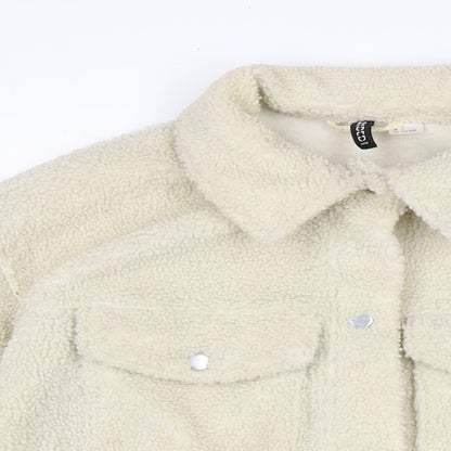 Womens UK Size L Divided Ivory Jacket