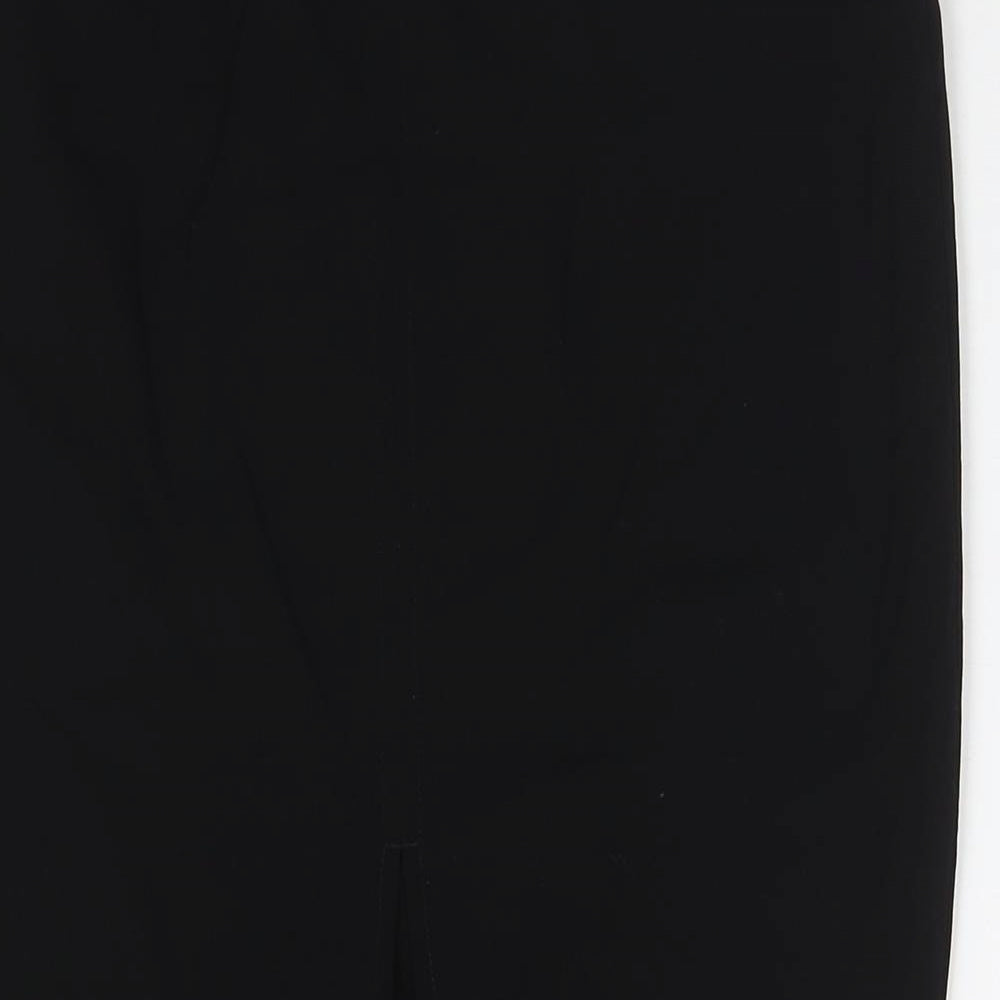 JoJo Maman Bébé Womens Black Polyester Straight & Pencil Skirt Size 8