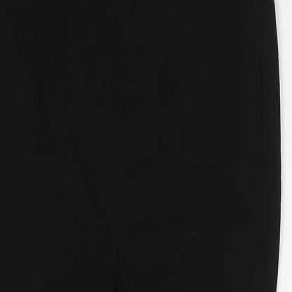 JoJo Maman Bébé Womens Black Polyester Straight & Pencil Skirt Size 8