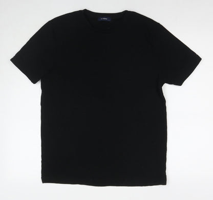 Womens UK Size L LC Waikiki Black Basic T-Shirt