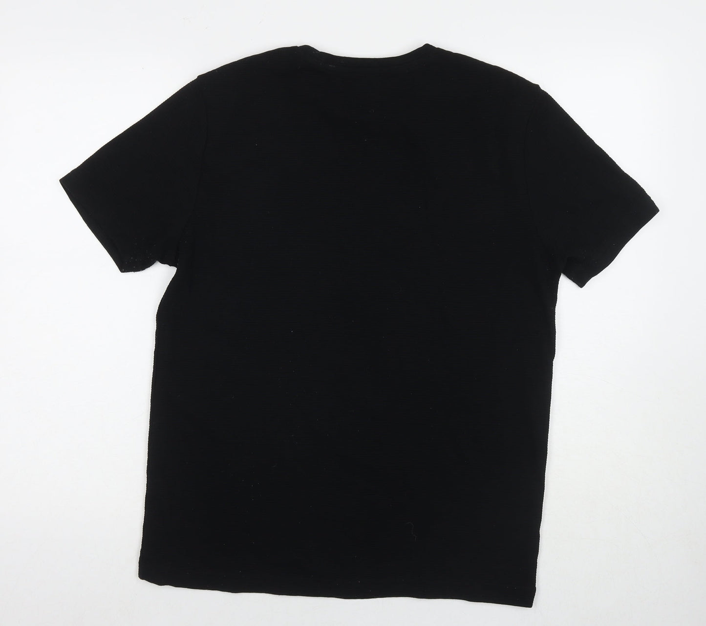 Womens UK Size L LC Waikiki Black Basic T-Shirt