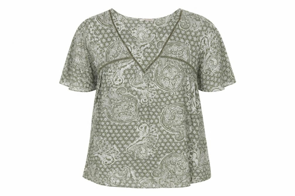 Womens UK Size 10 Marks and Spencer Grey Basic Blouse