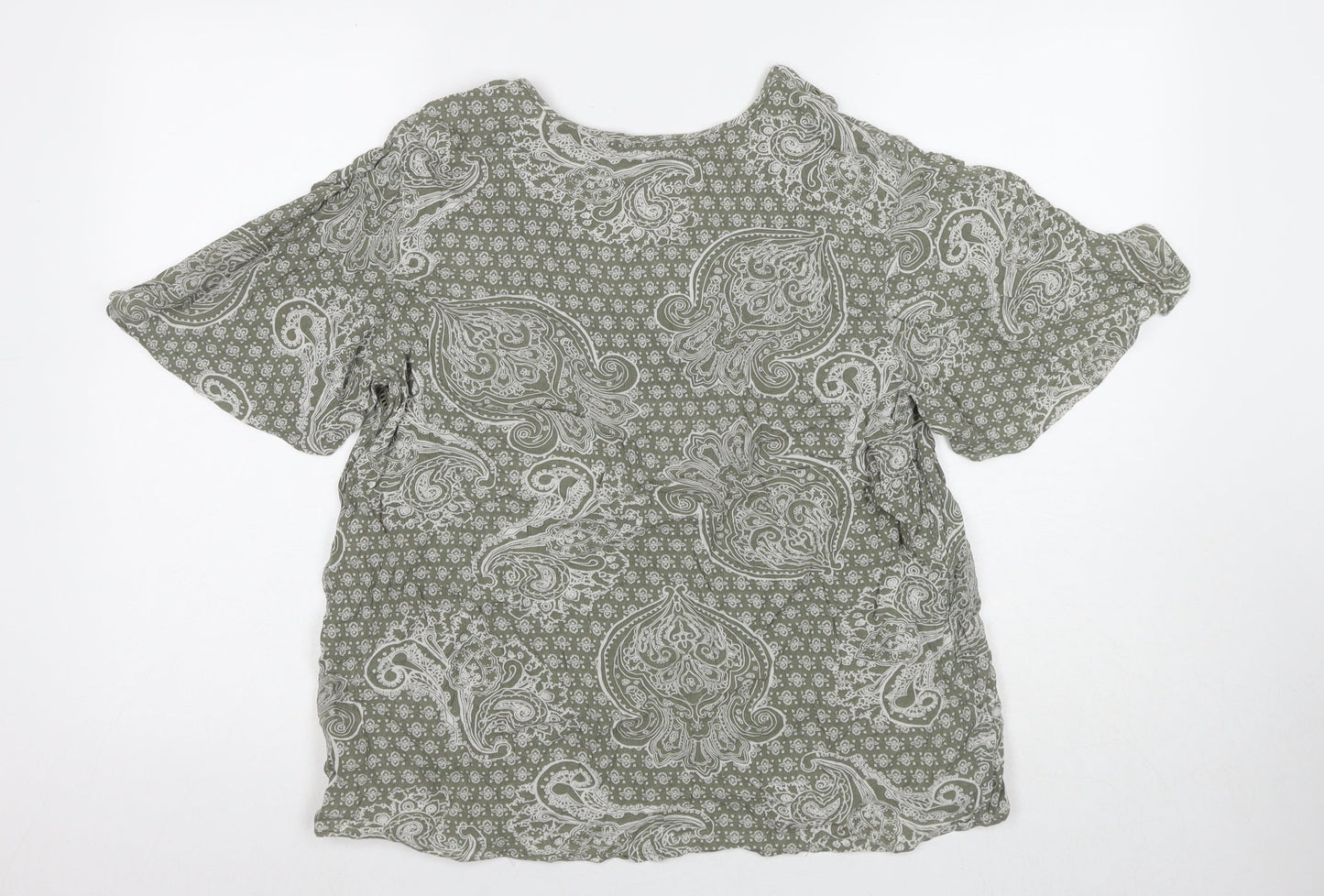 Womens UK Size 10 Marks and Spencer Grey Basic Blouse
