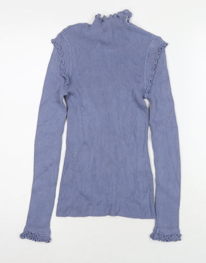 Womens UK Size 10 River Island Blue Pullover Jumper
