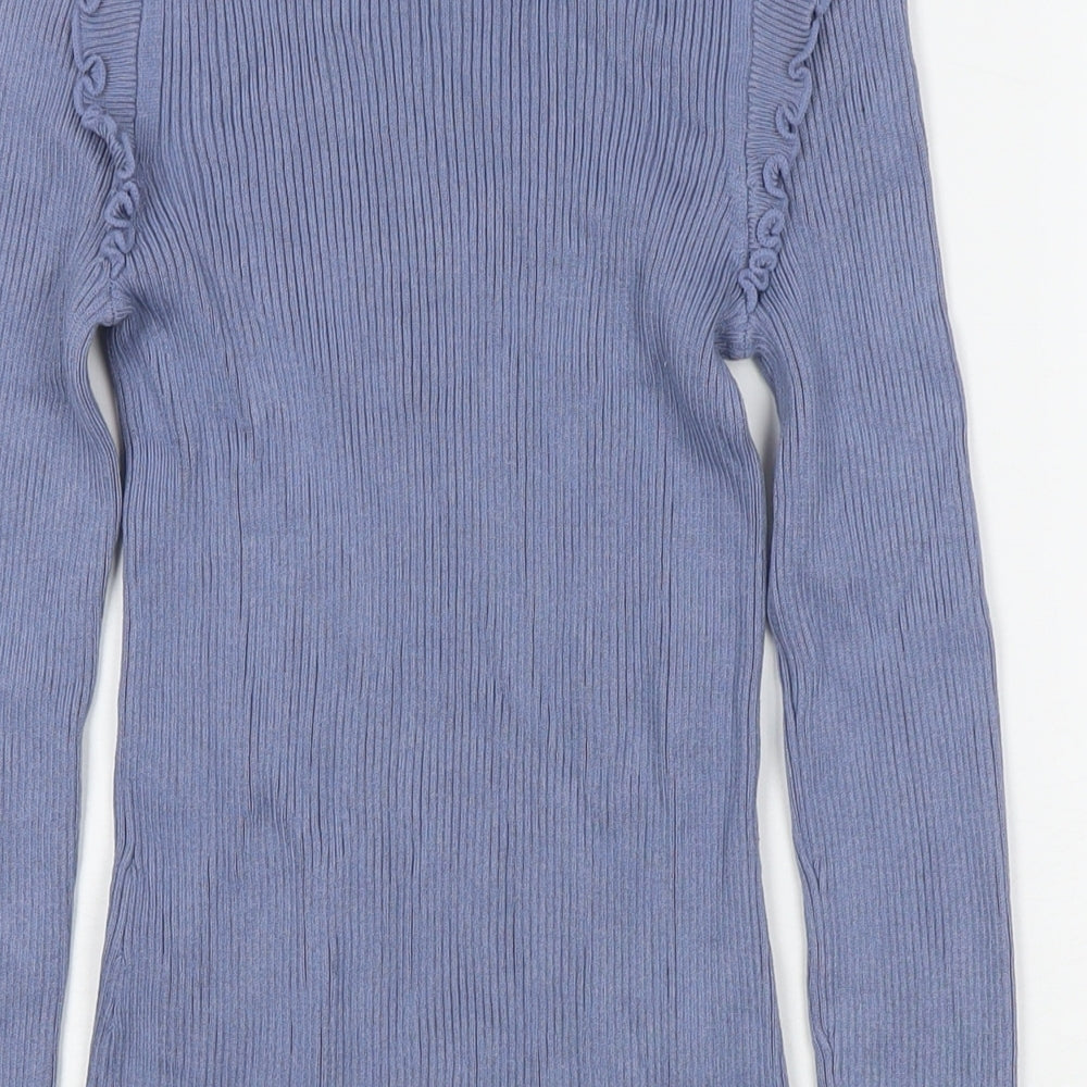 Womens UK Size 10 River Island Blue Pullover Jumper