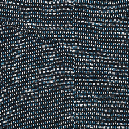 Worthington Industries Womens Blue Geometric Viscose Basic Blouse Size M Round Neck