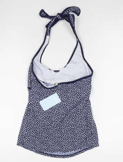 JoJo Maman Bébé Womens Black Floral Polyester Top Size S