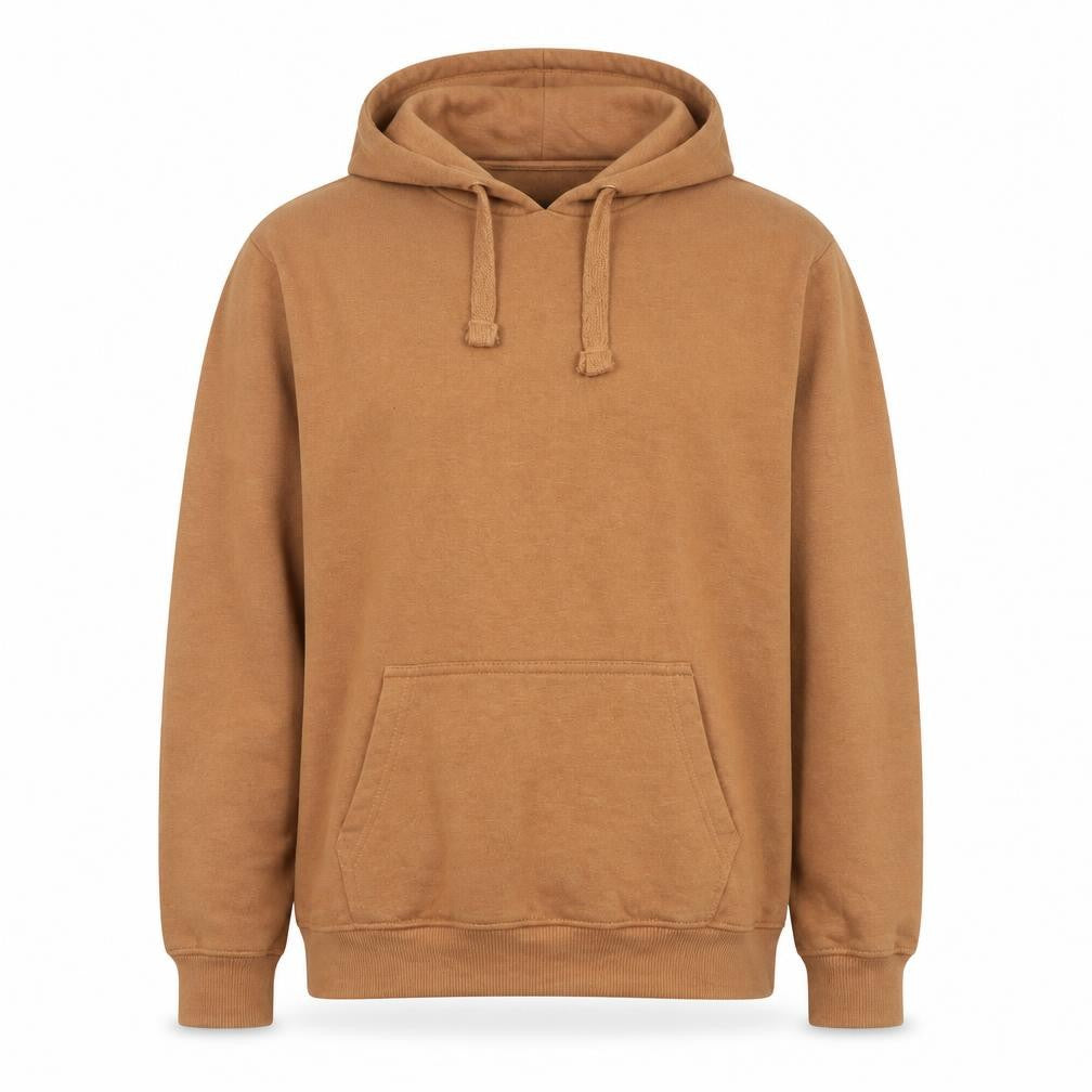 Womens UK Size M Boohoo Brown Pullover Hoodie