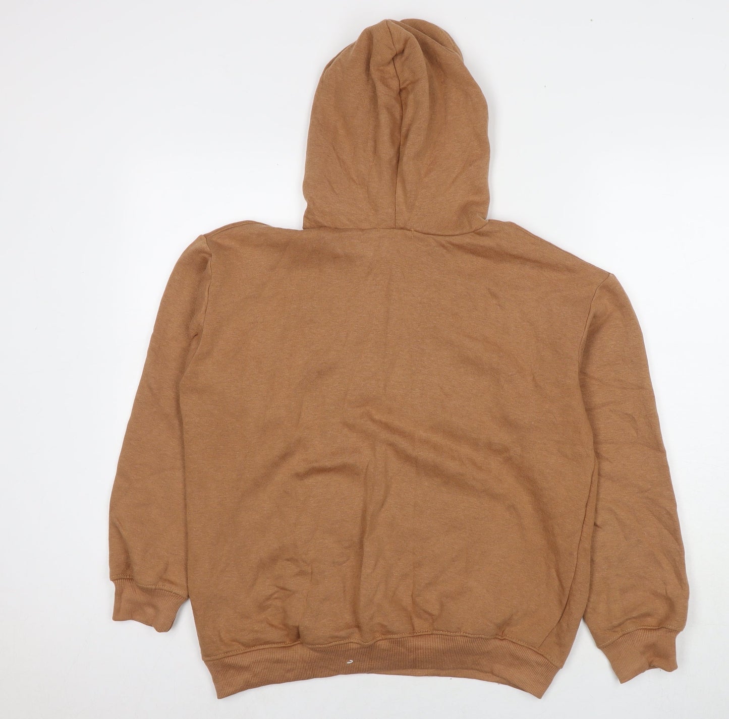 Womens UK Size M Boohoo Brown Pullover Hoodie