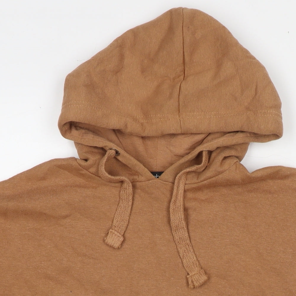 Womens UK Size M Boohoo Brown Pullover Hoodie