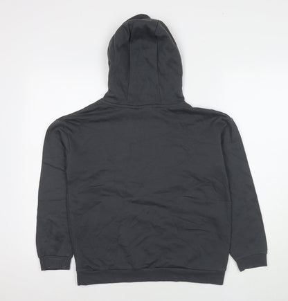 Friends Girls Grey Cotton Pullover Hoodie Size 11-12 Years Pullover - Logo